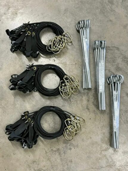 3 dozens 5ft nylon EZ hitch cords